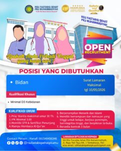 Lowongan Bidan RSU Fastabiq Sehat PKU Muhammadiyah Pati 2026